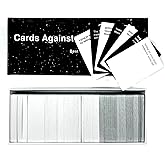 xvuzeqt Black Cards Against St - Sci-Fi Dark Humor Adult Game | Ideal for Galaxy Enthusiasts, Gag Gifts