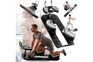 Crawling Training Machine Noiseless Spine Twist & Stretch Trainer 3 Level Height Digital Display 500Lbs 6-in-1 Home Gym Train