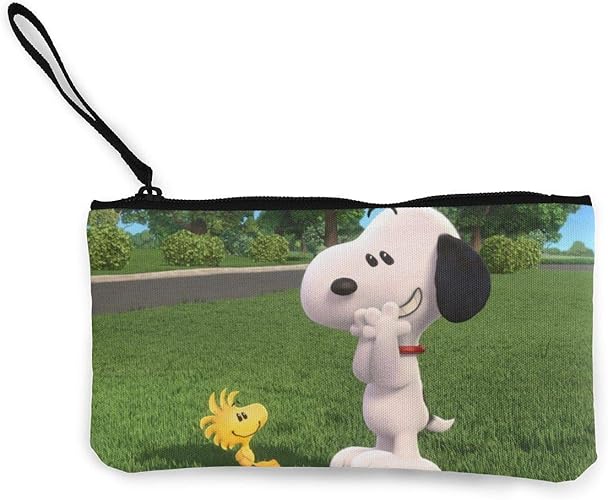 Amazon 壁紙3スヌーピー 小銭入れ コインケース カードケース 小物入れ 多機能 ズック財布 薄型 大容量 便利収納 男女兼用 12x22cm Wcxddp 小銭入れ