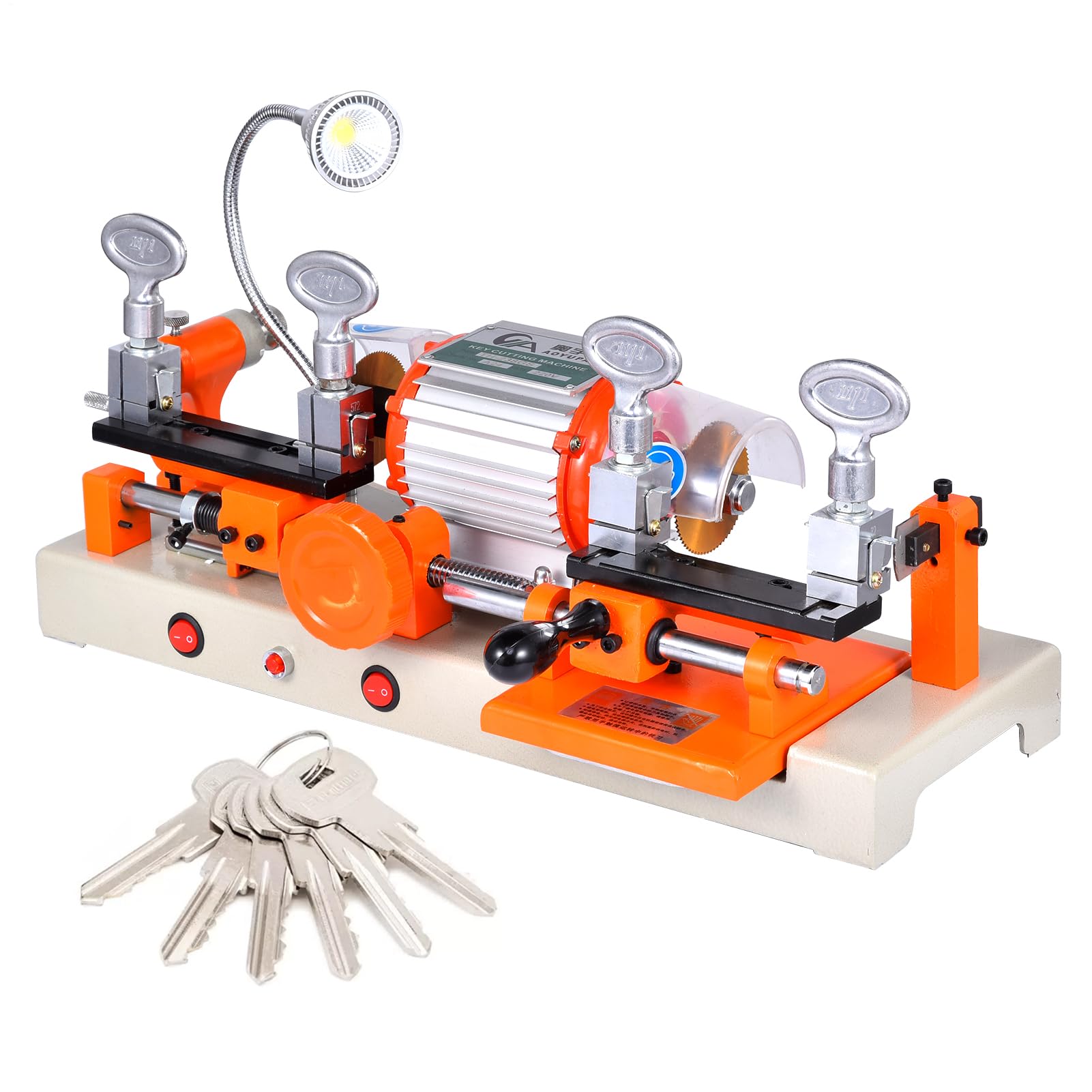 Upgraded Horizontal Keys Cutting Machine 180W
