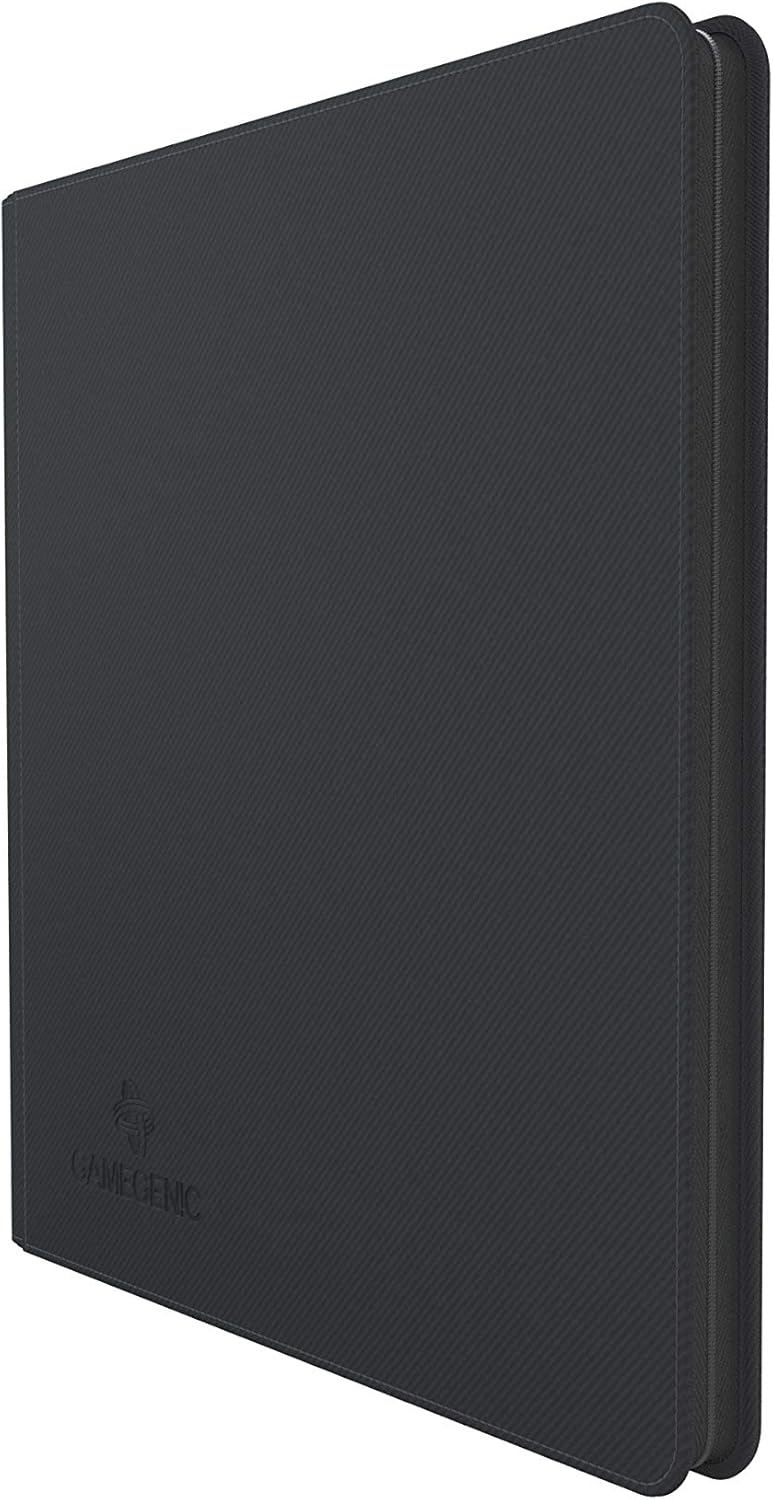 Gamegenic Zip-Up Album (24-Pocket), Black, Medium