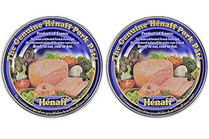 HÉNAFF Henaff Pork Pâté 5.4 Ounce (154g), Ready-to-Eat Hot or Cold, Authentic French Recipe, Product of France – Pack of 2