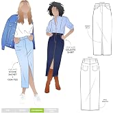 Style Arc Sewing Pattern - Tommie Jeans Skirt (Sizes 10-22)