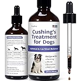 Adrenal Balance for Dogs with Cushing&rsquo;s | Supports Healthy Adrenal Function &amp; Balanced Cortisol Levels | Helps with Excessive Panting, Thirst &amp; Urination | 2 fl oz