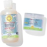 California Baby Eczema Treatment Set | 2oz Eczema Cream + 8.5oz Eczema Body Wash | Colloidal Oatmeal + Aloe Vera | Steroid-Free | Hypoallergenic