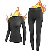 NOOYME Thermal Underwear Base Layer for Women, Long Johns for Cold Weather