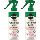 Miracle-Gro Indoor Plant Food Mist for Orchids, 8 fl. oz. (2-Pack) | Ready-To-Use Nutrient-Rich Orchid Plant Food, Liquid Plant Food Spray Directly on Leaves, Roots &amp; Soil
