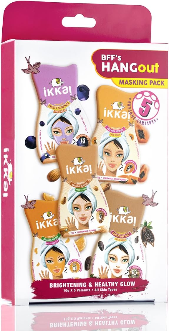 Ikkai by Lotus Herbals Bffs Hangout Masking Pack (5 Variants Inside)