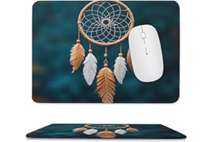 Mouse Pad Computer Mousepad Native Dream Catchers Mouses Mat for Desk Washable Mouse Pad with Non-Slip Rubber Base Gaming Mou
