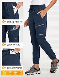 baleaf Women's Hiking Pants Quick Dry Water