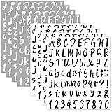 Outus 576 Pieces 8 Sheets Letters Stickers Self
