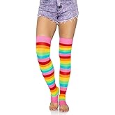 Leg Avenue Women's Extra Long Ribbed Knit Footless Leg Warmers