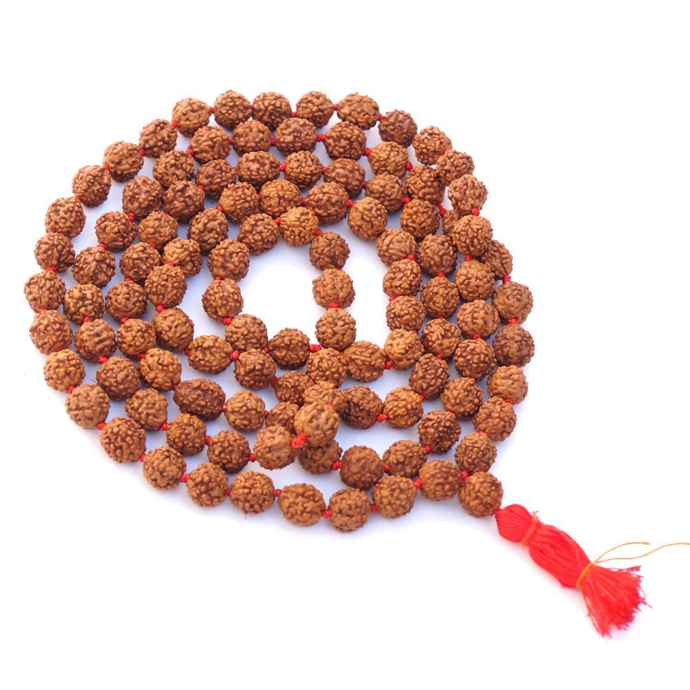 Buy Rudraksha Japa Mala 108 + 1 Beads Best Quality Rudraksha Prayer