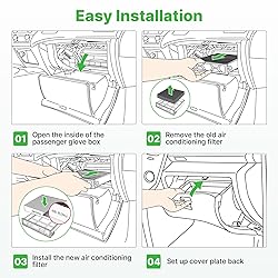 RVgolf Engine+Cabin Air Filters Fit for 2018-2023