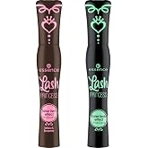 essence Lash Princess Bundle False Lash Effect Duo, Black &amp; Brown Mascara | Black &amp; Brown Mascara, Volumizing and Lengthening, Defines and Separates Lashes, Long-Lasting, Vegan, Cruelty Free, Pack of 2