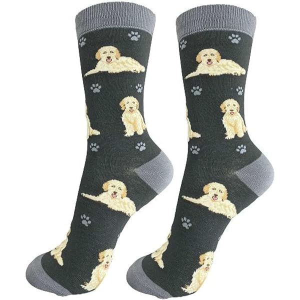 golden retriever men's dress socks Socks main image 1