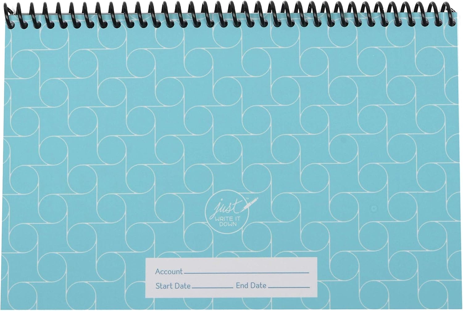 The Superior Check and Debit Card Register - Simple Account Tracker - W I D E Edition- Blue : Checkbook Registers : Office Products