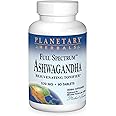 Planetary Herbals Ashwagandha, Full Spectrum 570 mg Rejuvenating Tonifier - 60 Tablets
