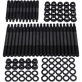 Cylinder Head Stud Bolt Kit 12-Point | Compatible with 2004-Newer LS1 LS3 5.3L 5.7L 6.0L Engines 2004-2019 Chevy LS1 LS6 L98 4.8L 5.3L 6.0L Engines 234-4317