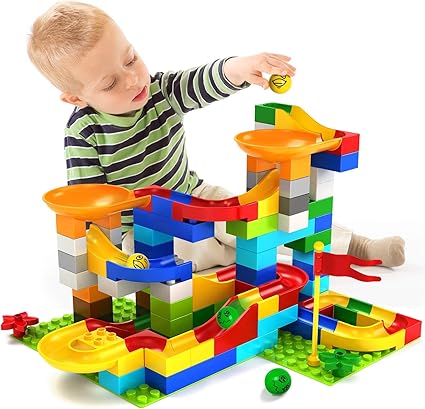 building blocks marble run