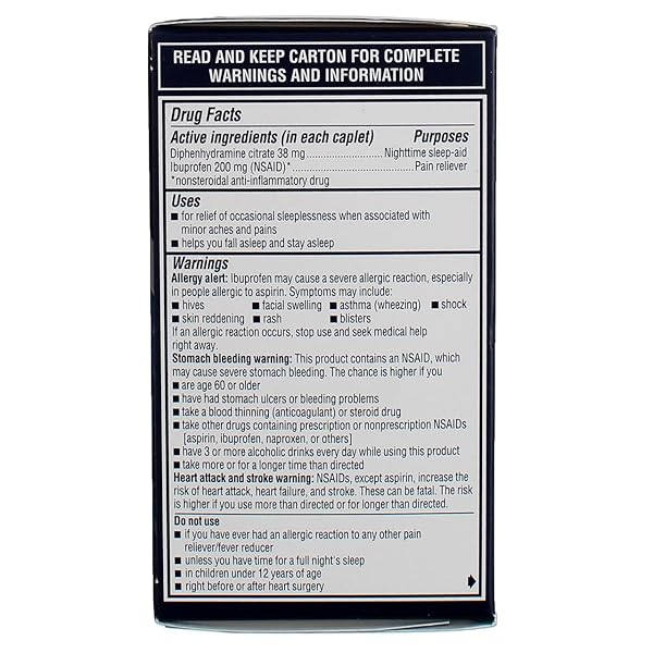 ADVIL PM CAPLETS 120 EA ( PACK OF 3)
