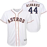 Outerstuff Yordan Alvarez Houston Astros MLB Kids Youth 8-20 White Home Player Jersey