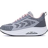 SURRAY Womens Wide Width Walking Shoes Arch Support Plantar Fasciitis Sneakers Orthotic Tennis Shoes for Foot Pain Relief US Size 6-11