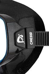 Cressi Perla Mask Black Blue Single Perla Mask for Diving Snorkelling view 6
