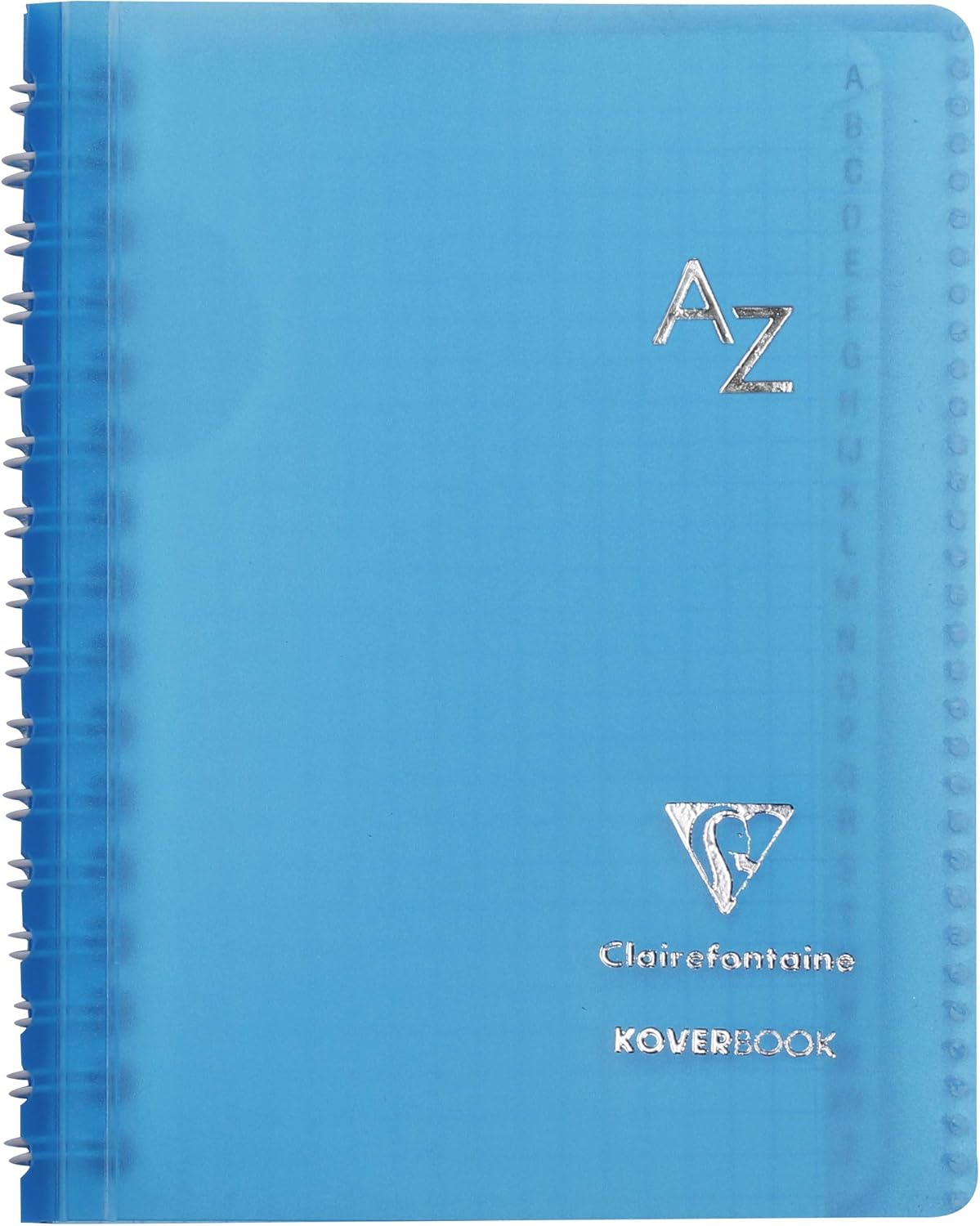 Clairefontaine 322601C, One Koverbook Spiral Index Book, 9x14 cm, 100 Small Square Pages, 90 g White Paper