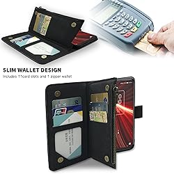 Compatible with TCL 10 5G UW Verizon Wallet Case