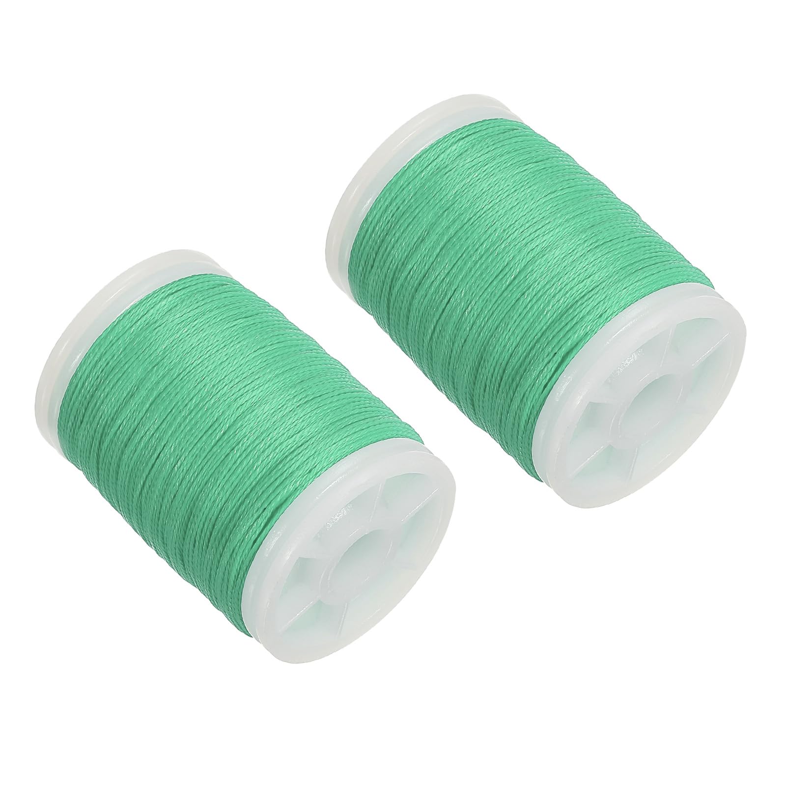 PATIKIL Archery Bow String Serving Thread 120 Yard/110M, 2 Pack 0.015" Dia Bowstring Thread for Tying Peep Sight Nock Compound Recurve Bow, Green