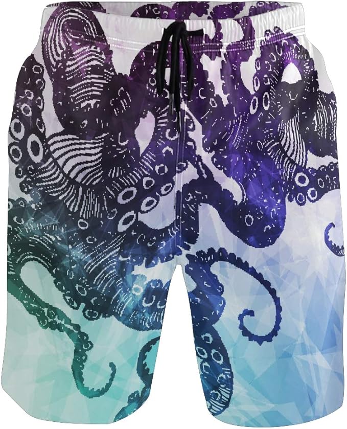 octopus swim trunks