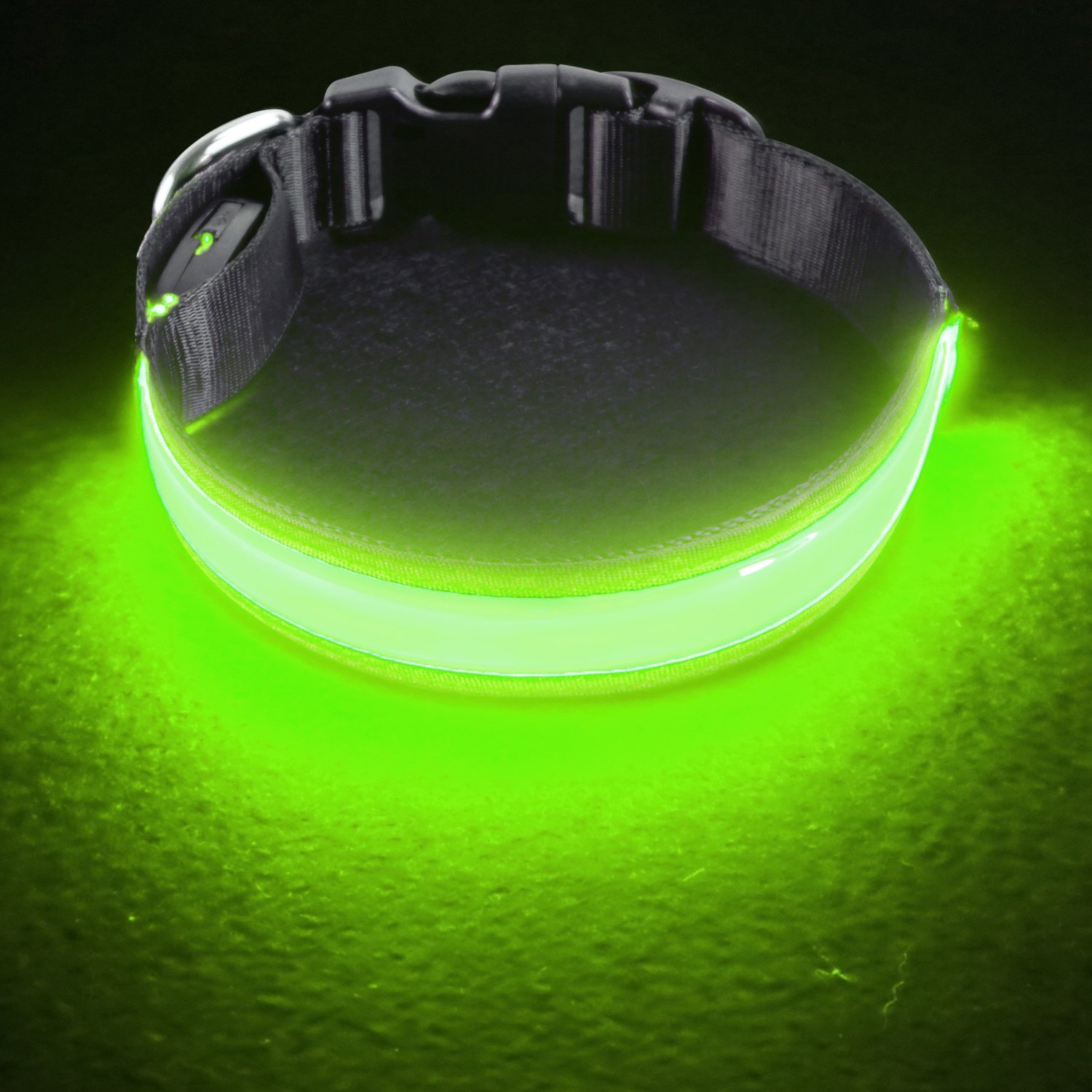 PetIsay Ultimate LED Dog Collar USB Rechargeable with Waterproof