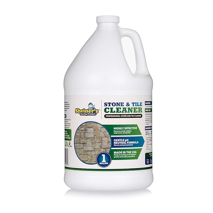 Sheiner's Stone & Tile Cleaner, Heavy Duty Floor Cleaner