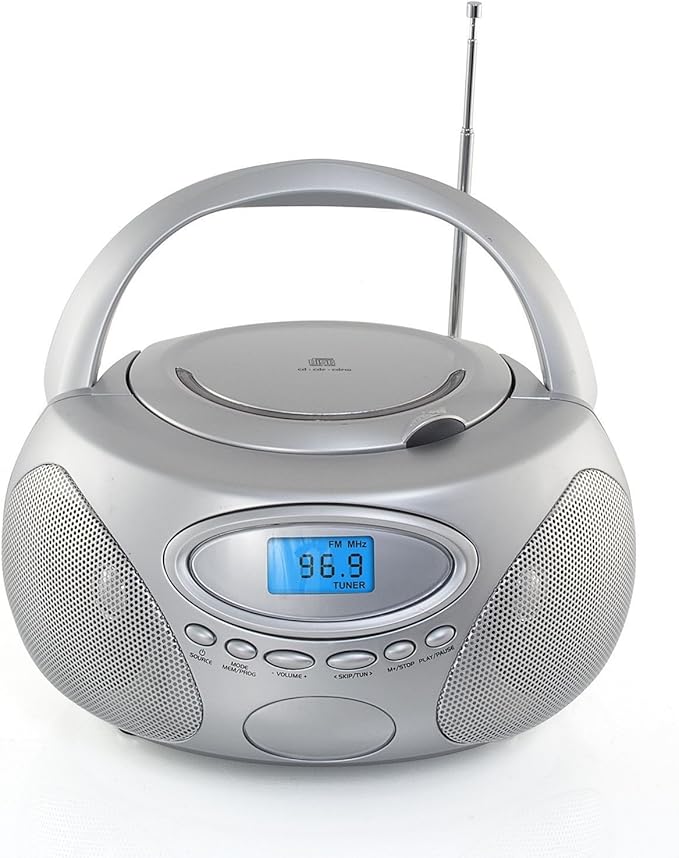 Argos Value Range CD Boombox Silver. Amazon.co.uk Toys & Games