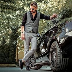 CHAMARIPA Height Increasing Shoes for Men, Leather
