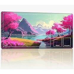 Playmat with Zones for MTG Magic The Gathering, 24