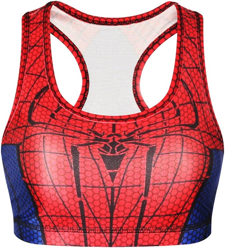 Celes Vani American Flag Sports Yoga Bra Cropped Tank Top Shirts for Women