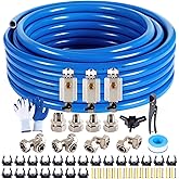 Shop Air line kit 3/4"×100'&200'&300' HDPE-Aluminum-HDPE Air Tubing Compressed Air Line Kit for Air Compressor Accessories Leak Proof&Easy to Install Compressed Air Piping System for Garage