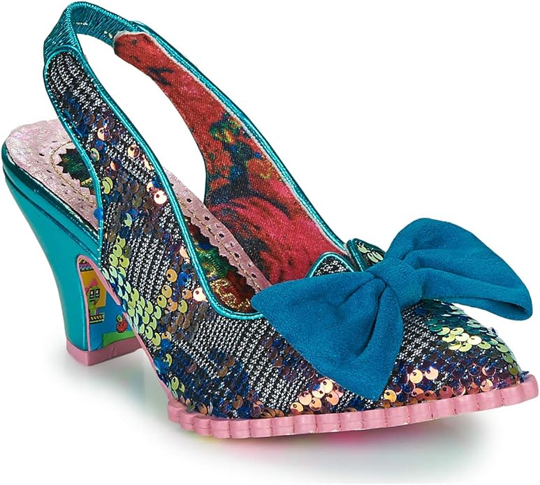 Irregular Choice First Dance Heels Women Blue Heels Shoes