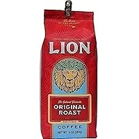 Amazon.com : Lion Coffee, Arabica Coffee Beans, Light Roast Whole
