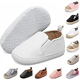 JOINFREE Infant Baby Girl Boy Canvas Shoes Soft Sole Slippers Ankle Sneaker Toddler Grib Shoes First Walker