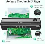 MAXDONE A4 Laminator 4-in-1 Hot Cold with Pouches Cutter Corner Rounder view 6