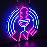 Ferghana Dimmable Live Neon Sign, USB Live On Air