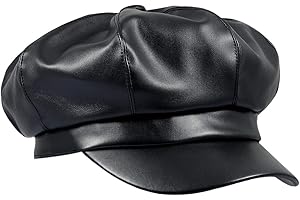 moonsix Newsboy Hat,Plain Cabbie Visor Beret Gatsby Ivy Caps for Women
