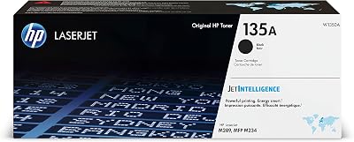 HP W1350A Original 135A Black Toner Cartridge - 1100 Page Yield