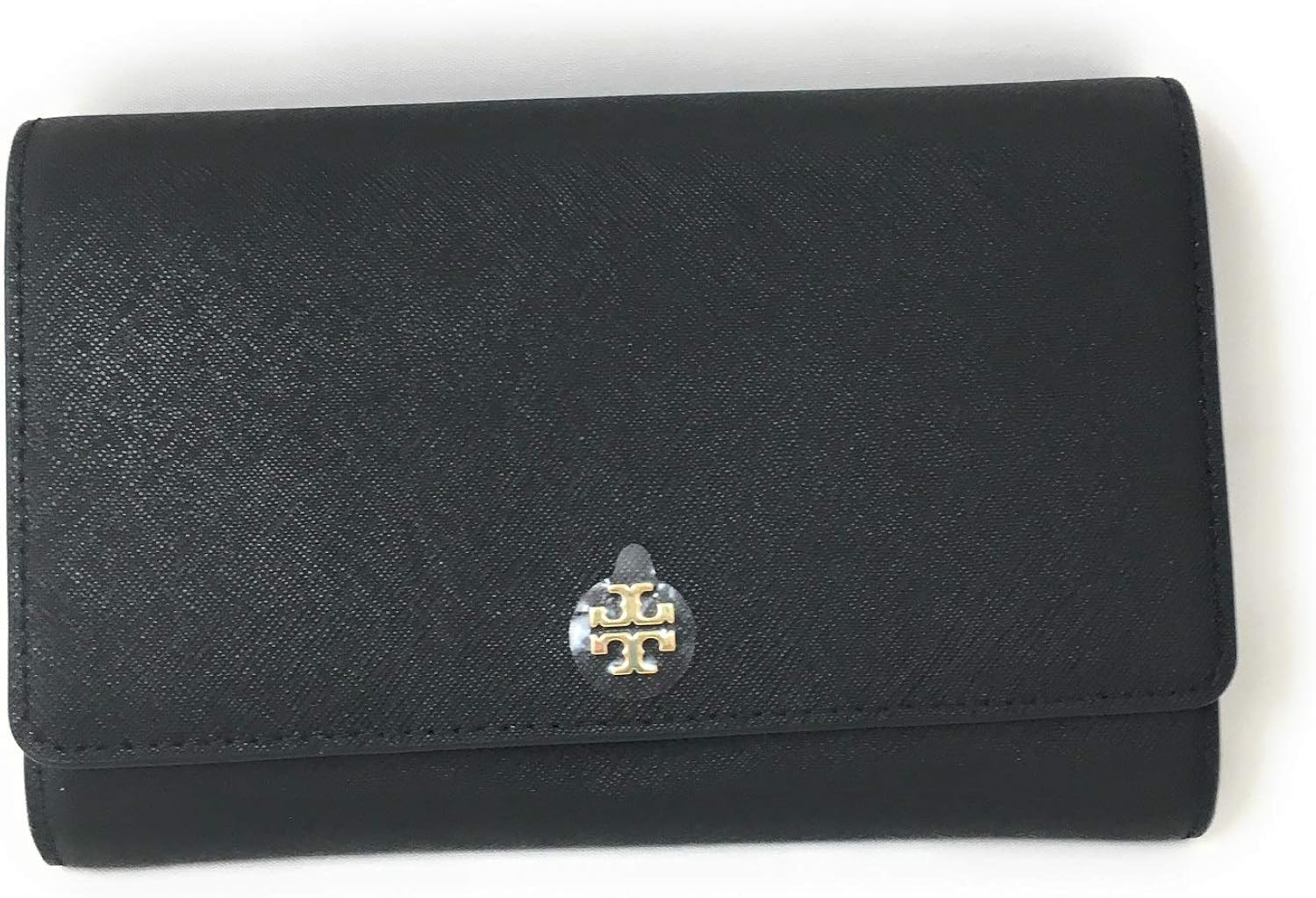 Tory Burch Women's 52899 Emerson Chain Wallet Small Crossbody (Black