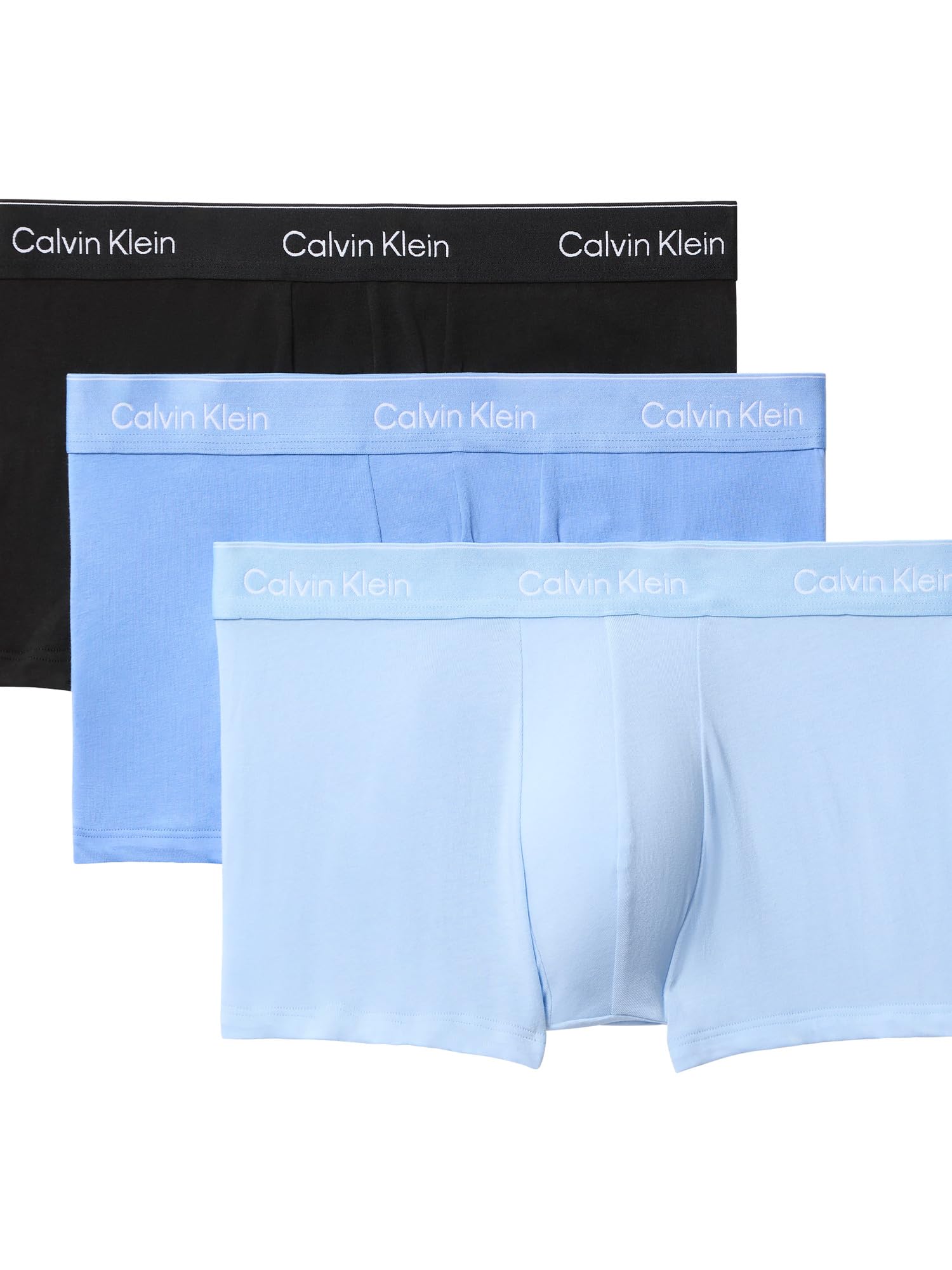 Calvin Klein Men’s Icon Cotton Stretch 3-Pack Low Rise Trunk