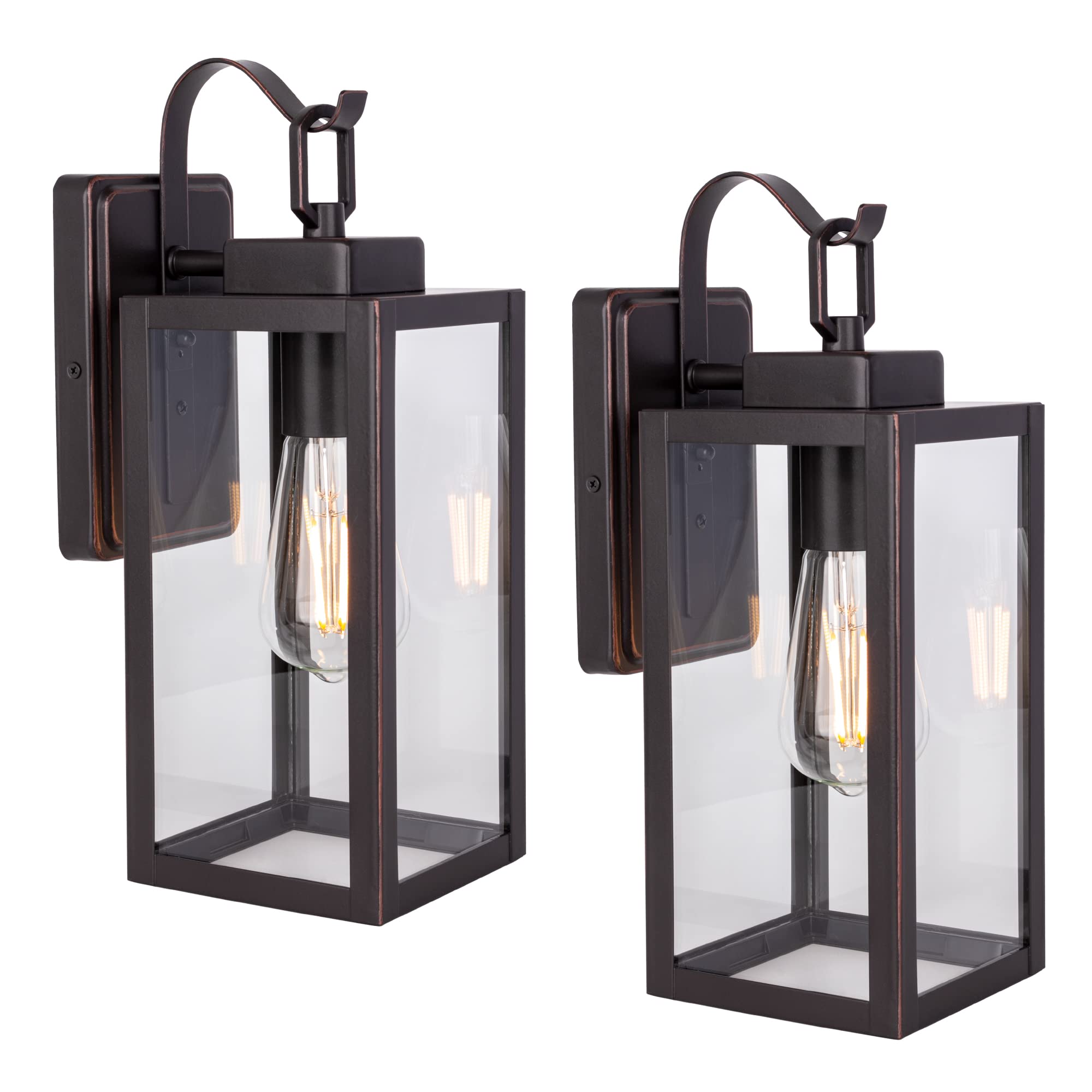 LIT-PaTH Outdoor Wall Lantern, Wall Sconce as Porch