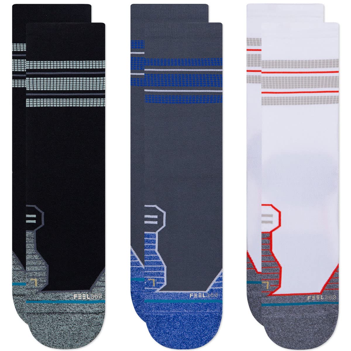 Stance Lot de 3 Chaussettes Manor